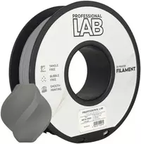 3D Plastikas – Filamentas PLA meta pilkas | 1.75 mm, 1kg | Professional LAB