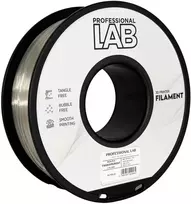 3D Plastikas – Filamentas PLA Silk skaidrus | 1.75 mm, 1kg | Professional LAB