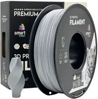3D Plastikas – Filamentas PLA+ sidabrinis | 1.75 mm, 1kg | SPrint
