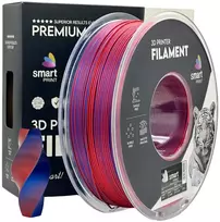 3D Plastikas – Filamentas PLA Silk Dual Color raudonas mėlynas | 1.75 mm, 1kg | SPrint