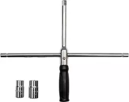 Sulankstomas automobilio rato veržliaraktis, su lizdais 17 mm, 19 mm, 21 mm, 23 mm, ratų veržlių veržliaraktis, padangų montiruotė