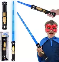 Jokomisiada Extendable Light Saber of a Star Warrior – Light & Sound ZA5888