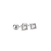 Helix auskarai Luxe Clear EH017
