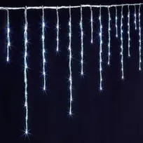Fééric Lights and Christmas Fééric Lights ir Kalėdų šviesos užuolaidos 120 LED, balta