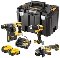 DEWALT Rinkinys COMBO 18V DCK330P2T (DCD800, DCH273, DCG405) 2x5,0Ah TSTAK