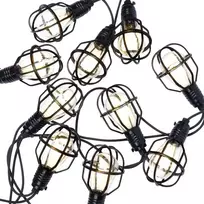 LED sodo girlianda 10 vnt 7,5 m
