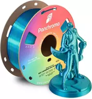 Polymaker Panchroma PLA DUAL SILK plastikas - Caribbean Sea Mėlyna-Žalias