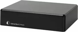 Patefono priešstiprintuvis Pro-Ject Record Box E, Juodas
