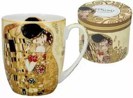 Carmani puodelis 400ml CAMIO G.Klimt Bučinys