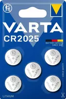 Baterija - Varta CR2025 Ličio Monetų Baterija 3V 20x2.5mm 5 Vnt.