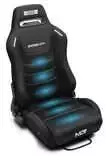 Next Level Racing ERS3 HYPERCOOL sim racing seat, ventilated – juodas
