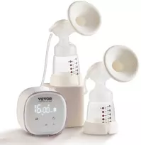 Dvigubas elektrinis pientraukis, su 4 režimais ir 16 lygių, 300 mmHg siurbimas, įkraunamas pientraukis, tylus pientraukis