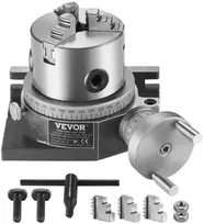 Sukamasis stalas frezavimui 100 mm, horizontalus/vertikalus, 80 mm 3-griebtuvų, tikslus, indeksavimo įrankis, frezavimo staklėms, inžinerinis