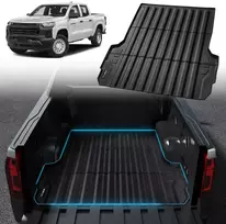 Sunkvežimio kėbulo kilimėlis, skirtas Chevrolet Colorado, GMC Canyon 2023-2024, 152 cm kėbulo įdėklas, neslystantis sunkvežimio kėbulo apsauga