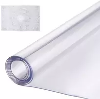PVC stalo apsauga, 1.5 mm skaidri plastikinė, 762x1524 mm, stačiakampis staltiesės užtiesalas, rašomojo stalo padėklas