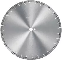 Betono pjovimo diskas, 450 mm deimantinis pjovimo diskas, šlapias arba sausas, 12 mm pasvirusių dantų diskas, betono pjovimo diskas
