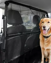 Šunų apsauginė tvorelė automobiliui, priekinėms sėdynėms, automobilio augintinių pertvara, visureigio apsauginis tinklelis