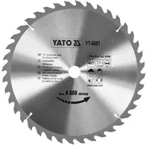 Pjūklo diskas 350x40Tx30 mm, skirtas medienos pjovimui, su volframo karbido antgaliais, diskinio pjūklo diskas
