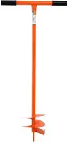 Rankinis grunto grąžtas, stulpų skylių gręžtuvas, gręžimo grąžtas žemei, 200 mm skersmens grąžtas
