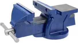 Staliniai spaustuvai 100 mm, ketaus korpusas, grūdinto plieno žandikauliai, skirti metalo apdirbimui