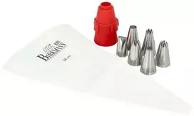 Konditerinė rankovė su antgaliais Birkmann Easy Baking