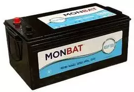 Akumuliatorius MONBAT EFB 12 V, 235 Ah, 1250 A, pliusas kairėje