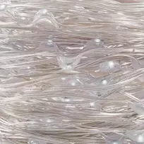 Springos Mikrolempų girlianda 20 LED, šalta balta ir rožinė, 1,9 m