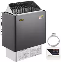 Elektrinė pirties krosnelė, 9kW, išorinis valdymas, skirta SPA ir namų pirčiai, greito šildymo krosnis, reguliuojama temperatūra