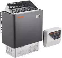6KW Elektrinis Pirties Šildytuvas, Skaitmeninis Valdiklis Namų SPA, 5-9 m³ Pirties Krosnelė, Vidaus Pirties Šildytuvas su Laikmačiu