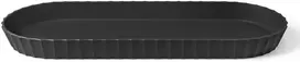 Platter, 37.5x15 cm, juodas, Paestum Collection