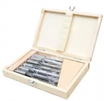6 dalių dešininės eigos kotinių frezų rinkinys, 6mm-16mm skersmens, medienos frezavimo antgaliai, metalo frezos, bendrosios paskirties frezavimo rinkinys