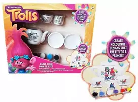 Trolls Porcelianinis arbatos puodelių rinkinys
