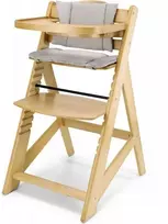 Medinė maitinimo kėdutė WOODY NATURAL 3 IN 1