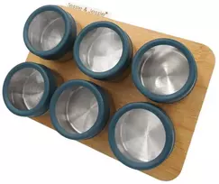 Magnetinė prieskoninė (6 indeliai)