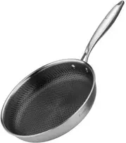 Elitehoff PLIENINĖ KEPTUVĖ 26 cm SU KORIU DANGA E-7548
