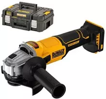 akumuliatorinė kampinis šlifuoklis, 125mm, 18V, XR, DEWALT [DCG407NT-XJ]