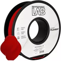 3D Plastikas – Filamentas PLA matinės raudonos spalvos | 1.75 mm, 1kg | Professional LAB