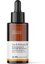 Skin Generics Sojų ir avokadų aliejus Multiaktyvus sausas aliejus 20,4, 50 ml