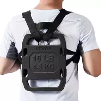 Ketaus svorio plokštės kuprinei, 4.5kg poros, svorio plokštė su rankena, svorio plokštės kuprinei