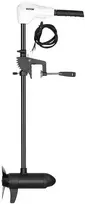 24V elektrinis velkiavimo variklis, 86lbs trauka, valties variklis, reguliuojamas velenas, rankinis valdymas, 91.4 cm velenas
