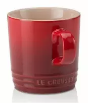 Le Creuset akmens masės puodelis 350 ml, raudonas