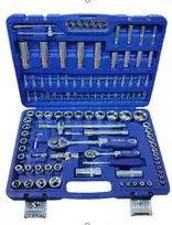 Grąžtas Galvučių 4-32mm ir priedų rinkinys 1/4" ir 1/2" 93 vnt Irimo