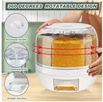 Besisukantis indas kruopoms saugoti ir dozuoti, Happy people KK-49, 20 l