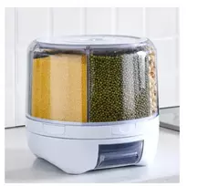 Didelės talpos sukamas birių produktų indas Happy people KK-47