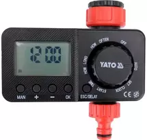 Toya Sa Poland Automatinis sodo laistymo valdiklis | LCD, 6 ciklai/d., 1–360 min (YT-90200)