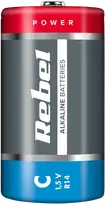 Baterie REBEL LR14 šarminės baterijos