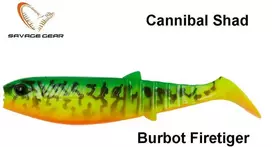 Guminukas Savage Gear Cannibal Burbot Firetiger