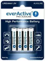 LR03 (AAA) „everActive Pro“ šarminės baterijos (4 vnt. lizdinėje pakuotėje)