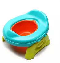 Sulankstomas naktipuodis 3in1 "Travel Potty" mėlynas