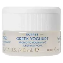 Korres graikiško jogurto maitinamasis kūno kremas veidui naktį, 40 ml